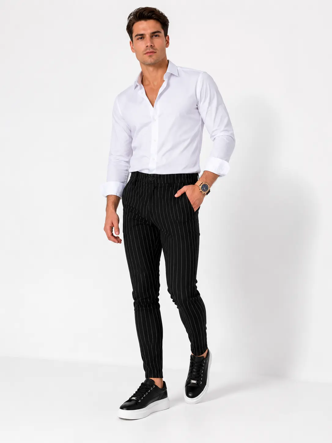 MUŠKE PANTALONE NA PRUGE