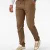 SOFT LINEN LOOK PANTALONE 59038 u kamel boji SOFT LINEN LOOK PANTALONE 59038 u kamel boji