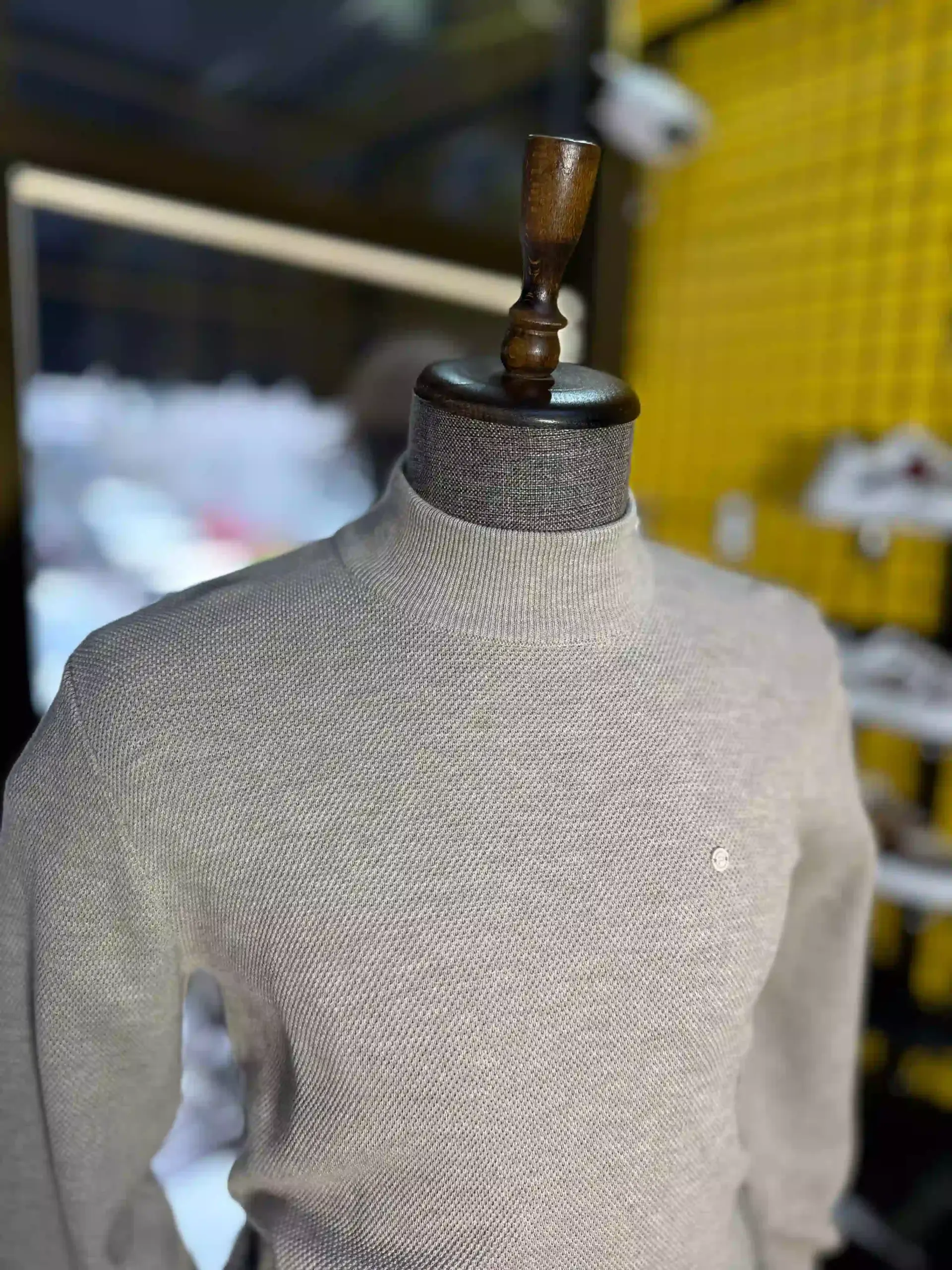 Muška slim fit polu rolka 241434 - 50% pamuk 50% akril