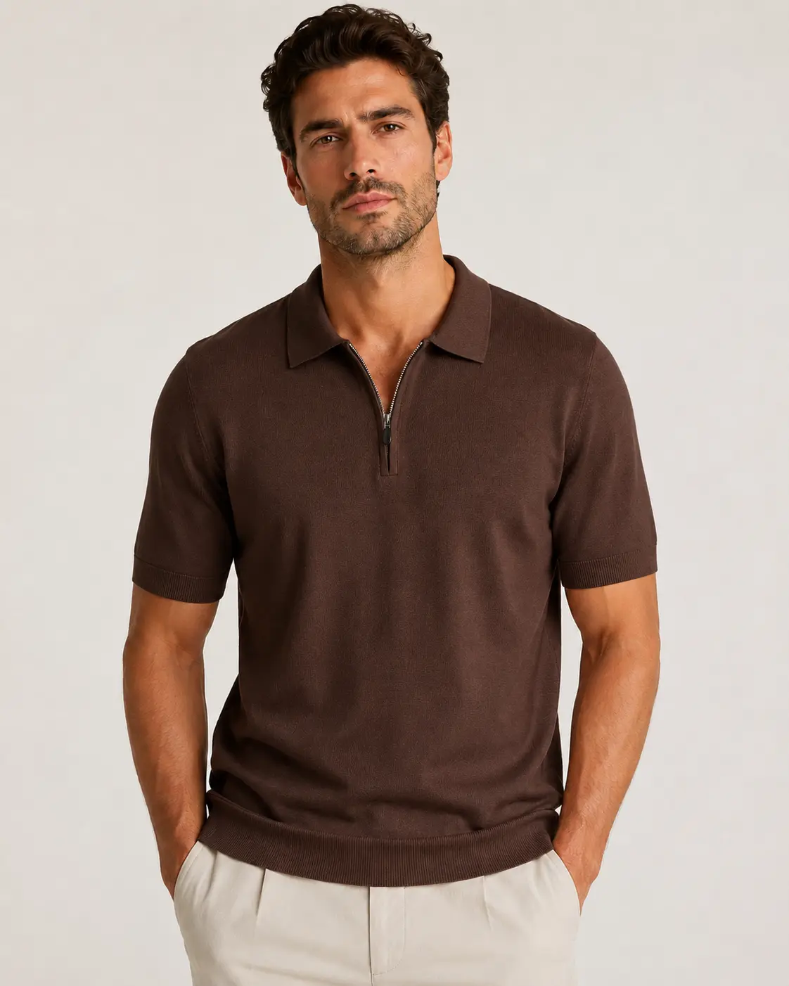 MUŠKA RAYON POLO MAJICA – OLD MONEY STYLE