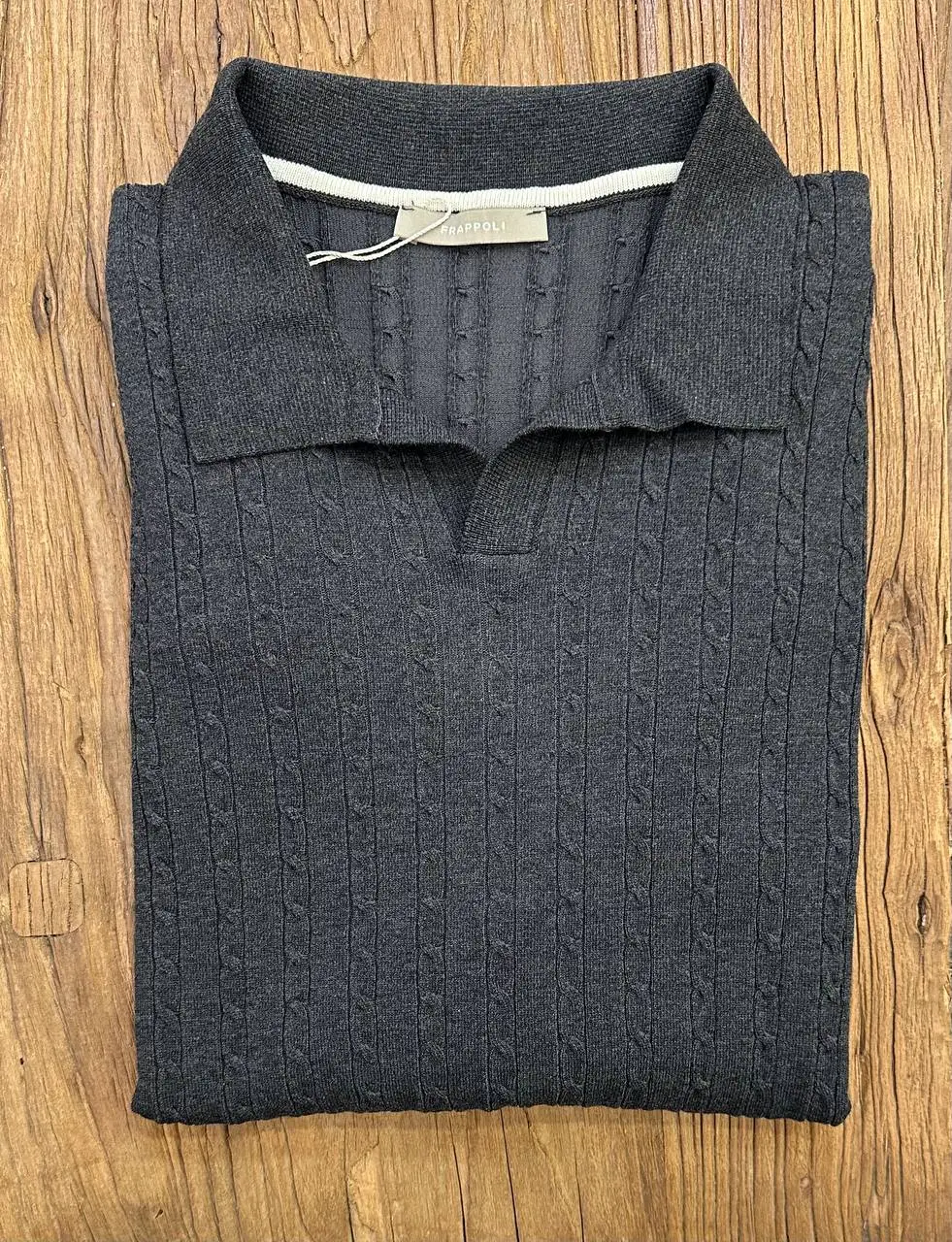MUŠKA PLETENA POLO MAJICA 4757