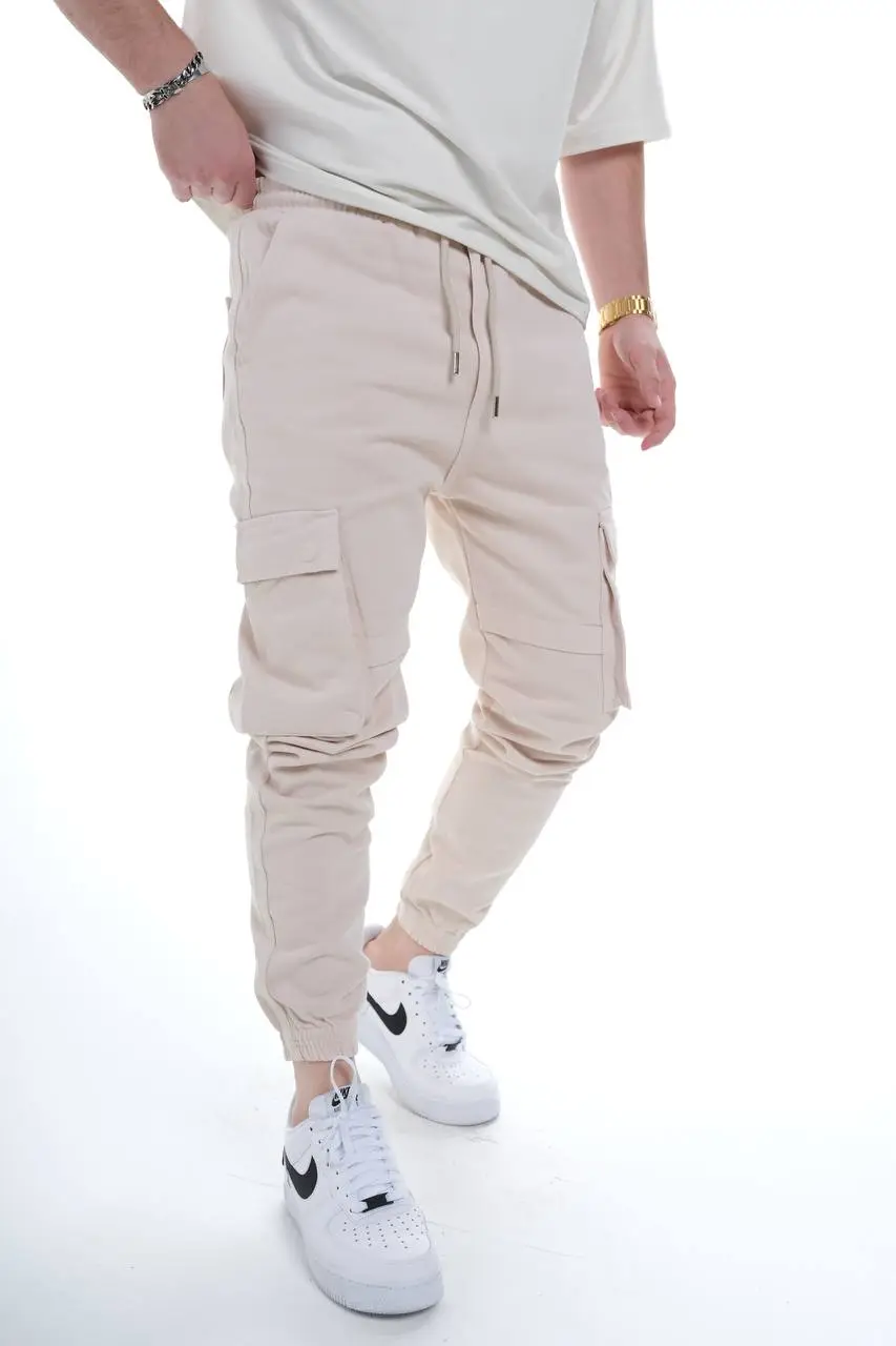 MUŠKE CARGO JOGGER PANTALONE – SLIM FIT DŽEPARICE 9000