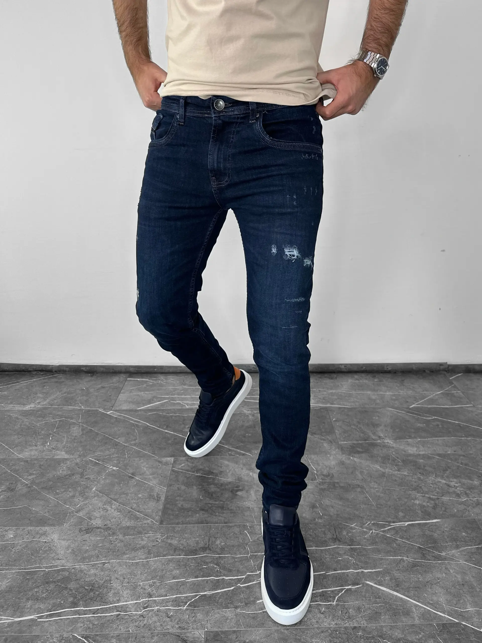 MUŠKE SLIM FIT FARMERKE 2592