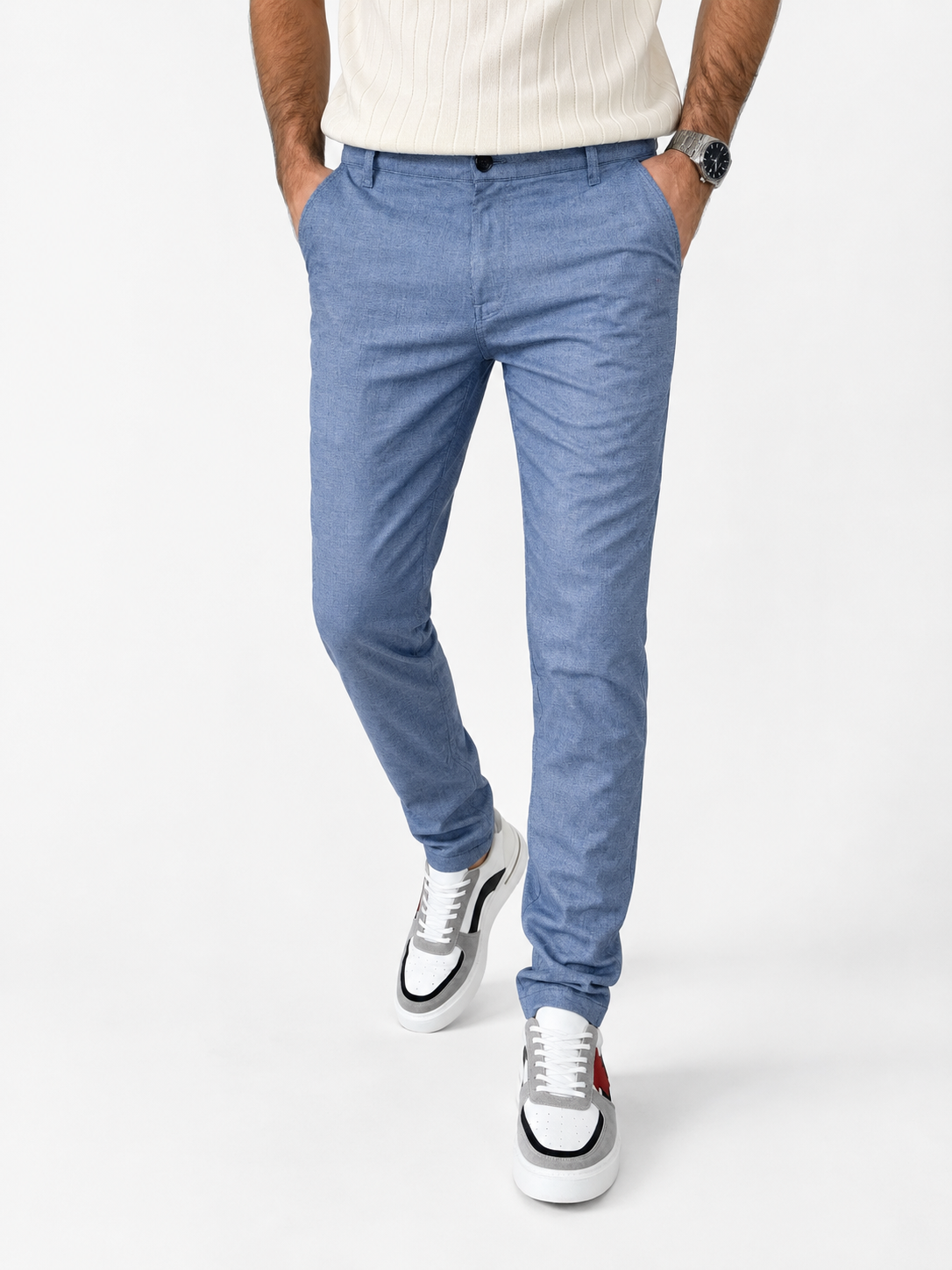 MUŠKE PAMUČNE PANTALONE CASUAL – LAGANI LETNJI MODEL