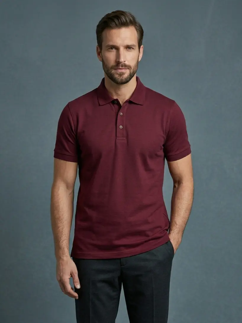 MUŠKA POLO MAJICA PREMIUM – MERCERIZOVANI PAMUK (MERCERIZED COTTON)